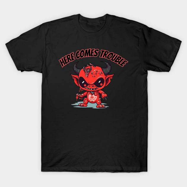 Devil Baby T-Shirt by Rusty Robots Garage